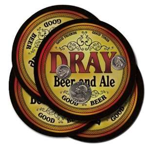  Dray Beer and Ale Coaster Set