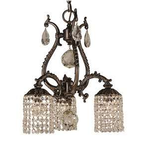  Framburg 1823 Faustina 3 Light Fuastina Chandelier 