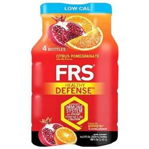 FRS Healthy Energy   Healthy Defense Low Cal 4 x 12 oz. Bottles Citrus 