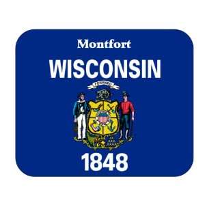  US State Flag   Montfort, Wisconsin (WI) Mouse Pad 