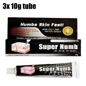  3x 10g Super Numb
