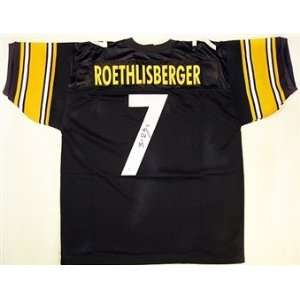  Ben Roethlisberger Hand Signed Autographed Sewn Jersey 