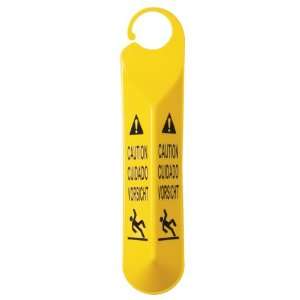 Rubbermaid Yellow Multilingual 19 Hanging Safety Sign 