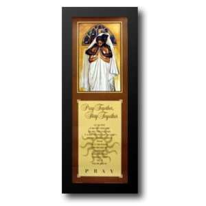  Pray Together, Stay Together (Statement 16x40 Framed Art 