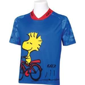 Louis Garneau 2008 Charlie Brown Short Sleeve Cycling Jersey   Snoopy 