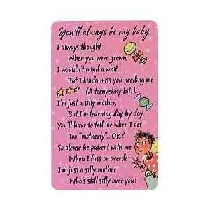 Collectible Phone Card #600TEL 103 1 (Silly Mother) Poem 