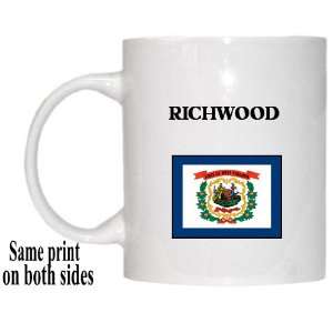  US State Flag   RICHWOOD, West Virginia (WV) Mug 