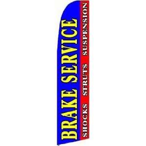  BRAKE SERVICE Super Swooper Feather Flag 