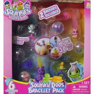  Squinkies Squinkie Doos Bracelet Pack ~30 Piece Set Toys 