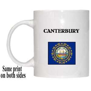  US State Flag   CANTERBURY, New Hampshire (NH) Mug 