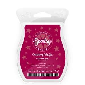  Scentsy, Cranberry Muffin, Wickless Candle Tart Warmer Wax 