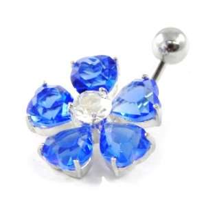  Body piercing Vahiné blue. Jewelry