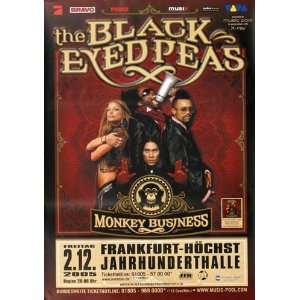 Black Eyed Peas, The   Monkey Business 2005   CONCERT   POSTER from 