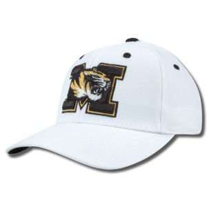  Missouri Tigers White Onefit Hat