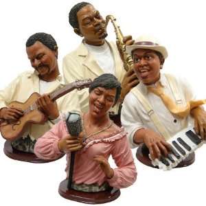 Jazz Figurines Set of 4 