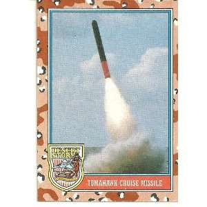  Desert Storm Tomahawk Cruise Missile Card # 167 
