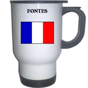  France   FONTES White Stainless Steel Mug Everything 