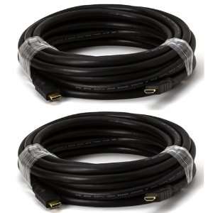 com Cmple   30 Ft HDMI 1.3 Cable 22awg CL 2 Rated for In Wall, 1080p 