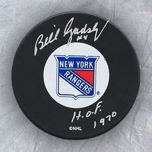  Bill Gadsby New York Rangers Autographed/Hand Signed 