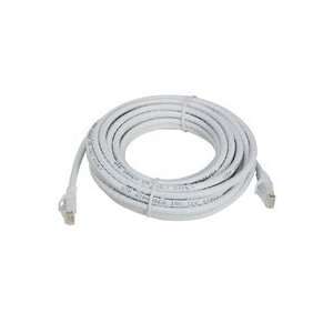 25ft White Cat6a Molded Ethernet Network Cable   10GB Tested  