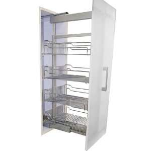  Pull Out for 16 (400 mm) Cabinet W/4 Baskets Jako   Crome 