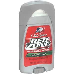  Old Spice DEOD RED ZONE INVIS. SOLID 2.6 OZ Health 