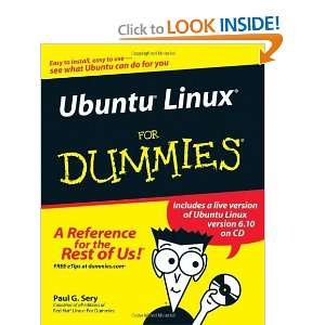  Ubuntu Linux For Dummies [Paperback] Paul G. Sery Books