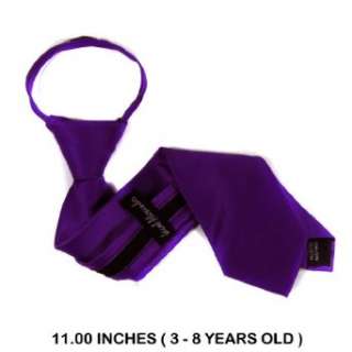   ZIP ADF 6   Purple   Boys 3   8 years old Solid Zipper Tie Clothing