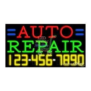  Auto Repair Neon Sign 20 Tall x 37 Wide x 3 Deep 