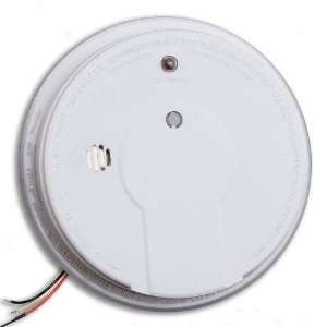  Kidde 1235 Basic Hardwire White Smoke Alarm with Test 