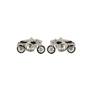  Bicycle With black Tyres Cufflinks Jewelry