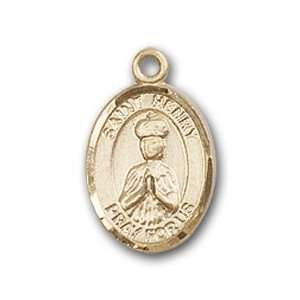  12K Gold Filled St. Henry II Medal Jewelry