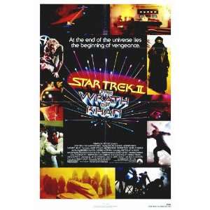  Star Trek 2 The Wrath of Khan (1982) 27 x 40 Movie Poster 