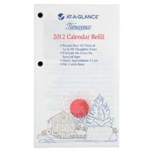  AT A GLANCE Timepeace Recycled Motivational Desk Calendar 