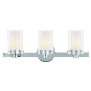 Livex 1543 05 Manhattan Bath Light Light Chrome 