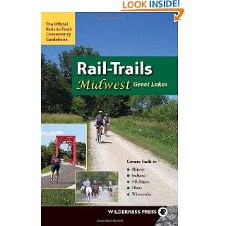 Rail trails Midwest Great Lakes Illinois, Indiana, Michigan, Ohio and 