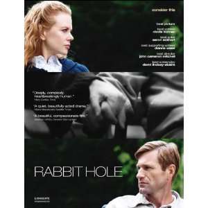  Rabbit Hole Poster Movie F (11 x 17 Inches   28cm x 44cm 