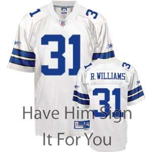 Roy Williams Dallas Cowboys Personalized Autographed 