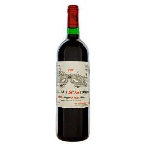  2007 St. Georges, St. Georges St Emilion Grocery 