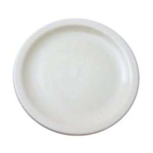 Next Day Gourmet White White, Narrow Rim Plate, Bright White 6 1/2 36 