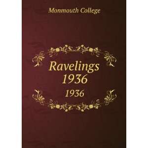  Ravelings. 1936 Monmouth College Books