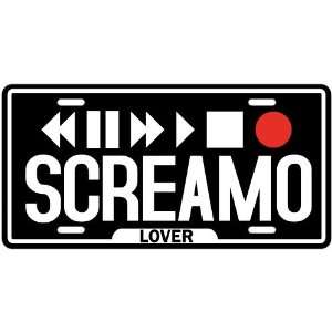  New  Play Screamo  License Plate Music