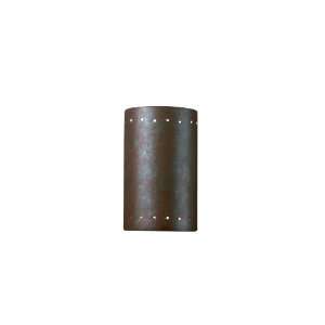  Ambiance Open Top and Bottom Small Cylinder Wall Sconce 