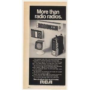  1970 RCA Cliffhanger Goblet Big Switch Camper Radio Print 