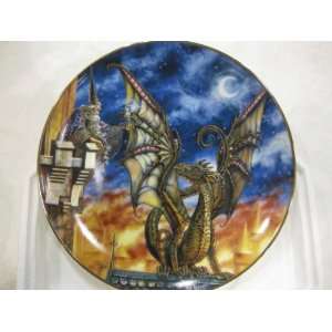  Lure Of The Dragon Collectible Plate by Myles Pinkney from 