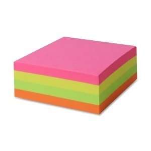  SPR19805   Adhesive Note Cubes, 3x3, Assorted Bright 