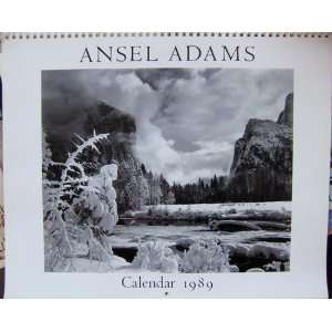  Ansel Adams Calendar 1989 