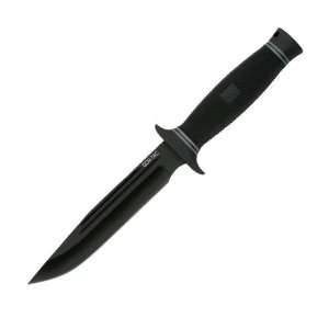  Gov Tac Black TiNi Fixed Blade w/ Kydex 