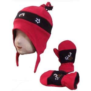  2t 4t Sports Embroidered Micro Fleece Skater Set Baby