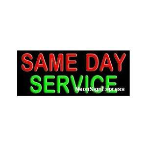  Same Day Service Neon Sign 